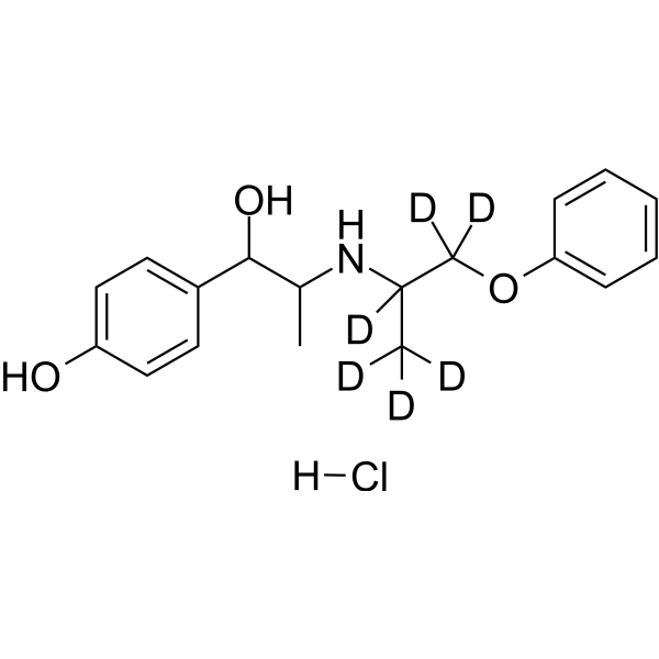 Isoxsuprine-d6 hydrochloride (isosuprine hydrochloride d6 (hydrochloride)) 2706004-35-3